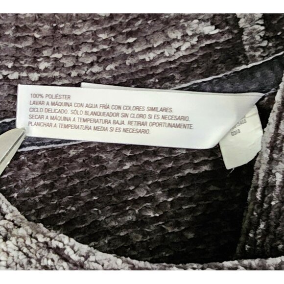 Gilligan & Omalley Hoodie Womens Medium Gray Cozy Sleep Long Sleeve Sweatshirt - Picture 10 of 10